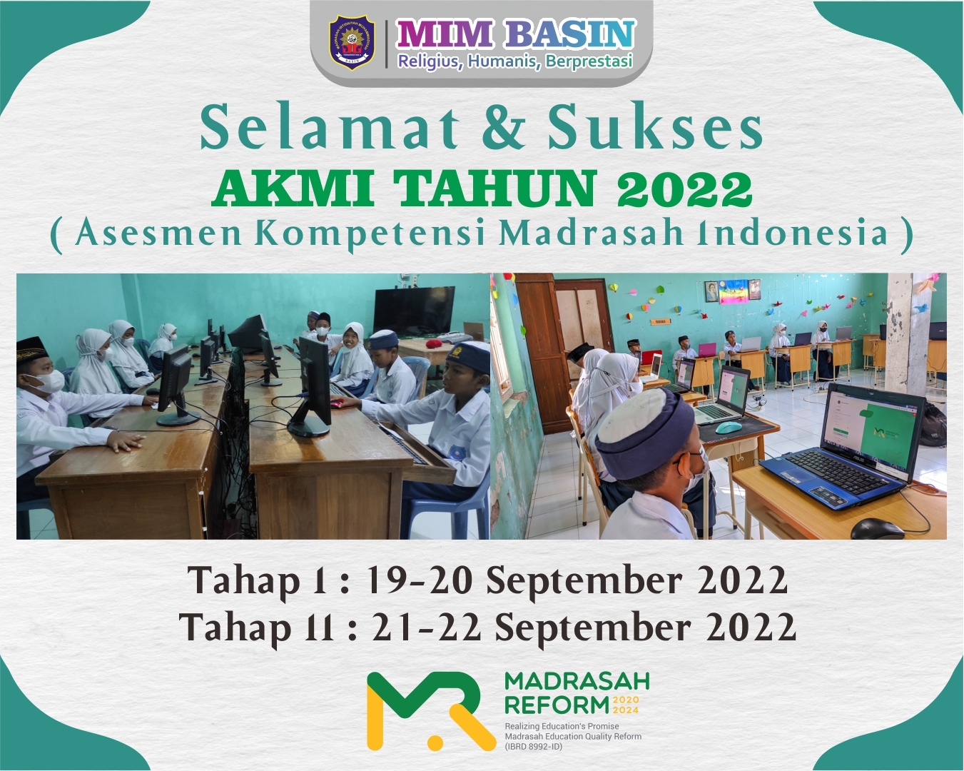 SELAMAT & SUKSES AKMI 2O22