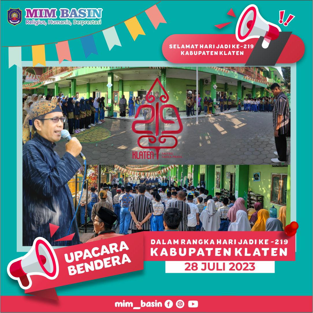UPACARA BENDERA MEMPERINGATI HARI JADI KE 219 KABUPATEN KLATEN