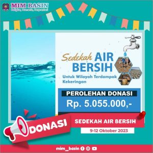 DONASI AIR BERSIH